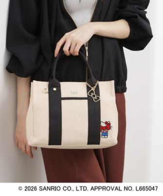 GROVE (Women)/グローブ 【ハローキティ】Ｌｅｅスクエア２ＷＡＹトート（２００２６０１５３７）