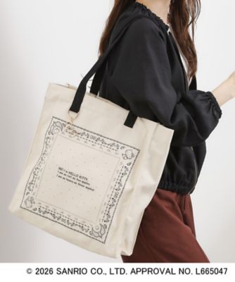 GROVE (Women)/グローブ 【ハローキティ】バンダナプリント多機能トート（２００２６０１５３８）