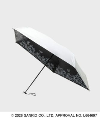 ◇【ハローキティ】晴雨兼用裏側プリント折りたたみ傘