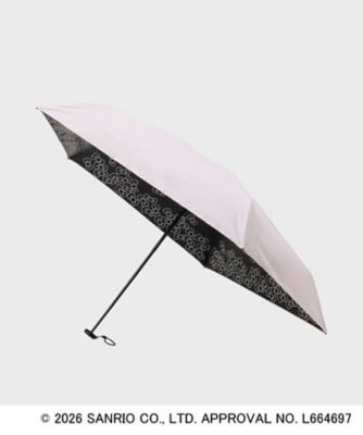 ◇【ハローキティ】晴雨兼用裏側プリント折りたたみ傘