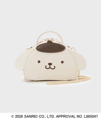 ＜index (Women)＞◆【ポムポムプリン】２ＷＡＹミラー付きバニティーポーチ（２００２６０１６５７）