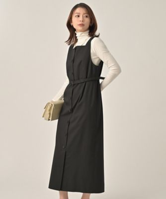 スクエアネックジャンパースカート（2002601669