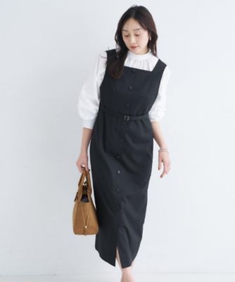 スクエアネックジャンパースカート（2002601669