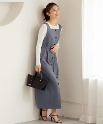 スクエアネックジャンパースカート（2002601669