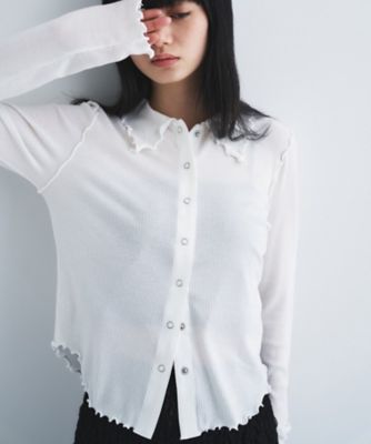 ＜CODE A (Women)＞ｅｄｇｅ－ｆｉｔ　ｒｉｂｂｅｄ　ｃａｒｄｉｇａｎ（２００２６０１８８４）