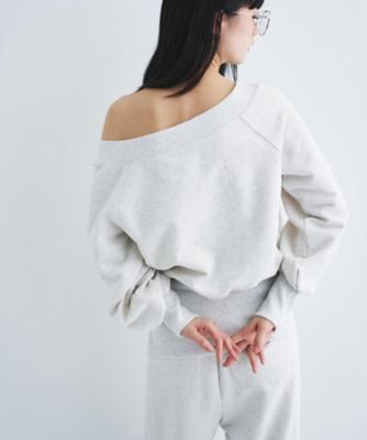 Re】off－shoulder sweat（2002601926