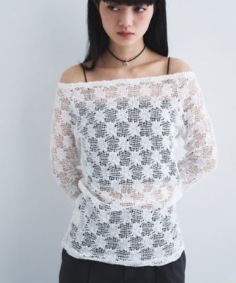 floral lace tops（2002601944） | CODE A