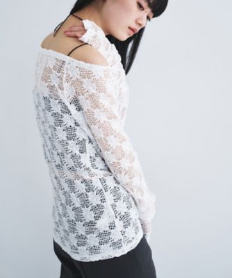 floral lace tops（2002601944） | CODE A