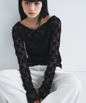 floral lace tops（2002601944） | CODE A