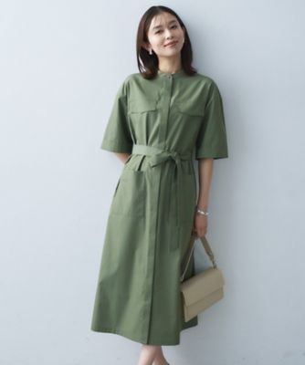 ＜UNTITLED (Women)＞シャンブレーシャツワンピース（２００２６０１９７６）