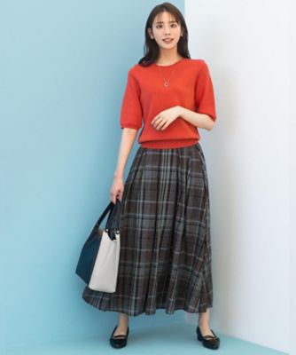 BLAMINK ブラミンク マドラスチェック スカート yori japan BLAMINK ブラミンク マドラスチェック スカート yori japan 【公式通販】