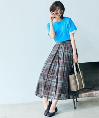 美品AURALEEマドラスチェックスカート 美品AURALEEマドラスチェックスカートの通販はau PAY マーケット