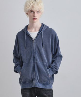 ヴィンテージワッフルジップパーカー（2002601988） | tk