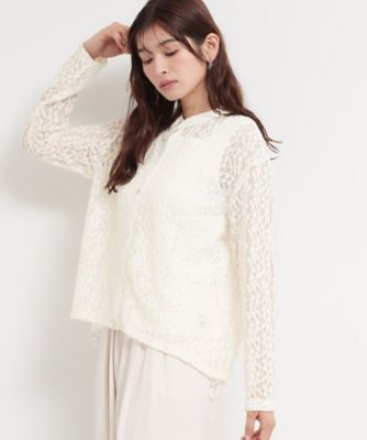 レースシャツトップス（2002601996） | THE SHOP TK (Women