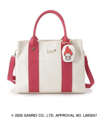 ❣️Ruby ❣️♪(๑ᴖ◡ᴖ๑)♪様　横長トートバッグ他　ハンドメイド マイメロディ＆クロミ】Lee別注チャーム付きトート