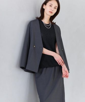 ＜Reflect (Women)＞【単品使い◎】ジャケット＋ナロースカートセット（２００２６０２４１０）