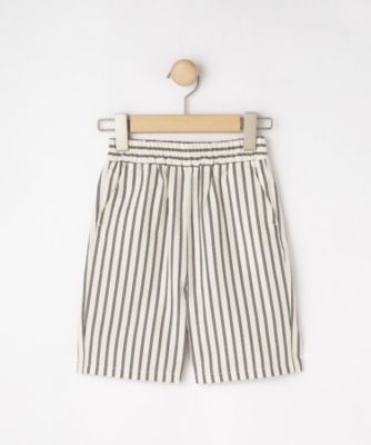 ゆーろAlways ハーフパンツ 東京POPUP 白 ストライプ 110－140cm】サッカーストライプハーフパンツ