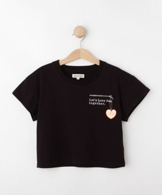 ＜SHOO･LA･RUE (Baby&Kids)＞【１３０－１５０ｃｍ】チャーム付きＴシャツ（２００２６０２４３４）