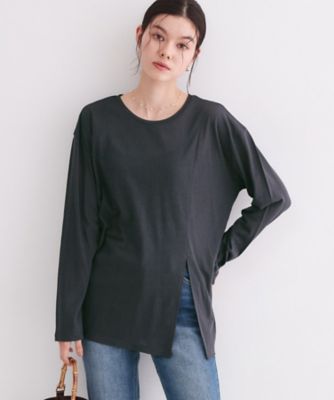◆2018AW・新品タグ付き◆定価31,320円・カラー取外しトップスカットソー 桑和] 50382 長袖Tシャツ(胸ポケットなし)