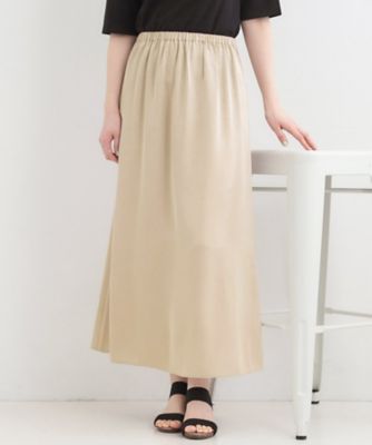 ＜SHOO LA RUE (Women)＞【洗濯機可】大人に嬉しい　上品サテンマーメイドスカート（２００２６０３０１４）