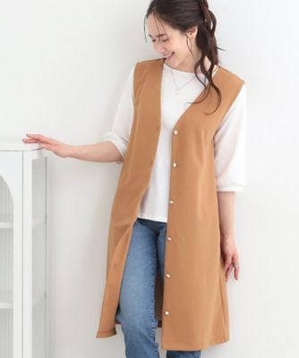 ジレ（Lサイズ）5着まとめて 店頭人気】【ウォッシャブル】洗えるジレ | Leilian plus house (Women