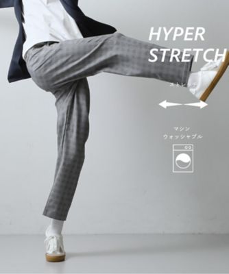 圧倒的な伸縮性】ハイパーストレッチイージーパンツ 洗濯機OK