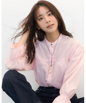 akaneさま専用♡パールボタンギャザースリーブシャツ♡ Spick & Span | 《WEB限定 / 追加》パールボタンギャザースリーブ