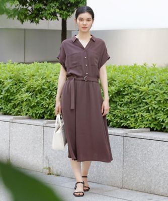 S－XL／ひんやり／防しわ】欲しいが詰まった 上品フィット＆フレア
