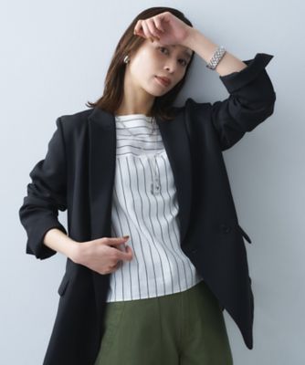 ダブルブレストジャケット（2002603409） | UNTITLED (Women