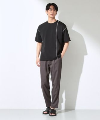 ハンドステッチ 半袖Tシャツ 洗濯機OK（2002603603