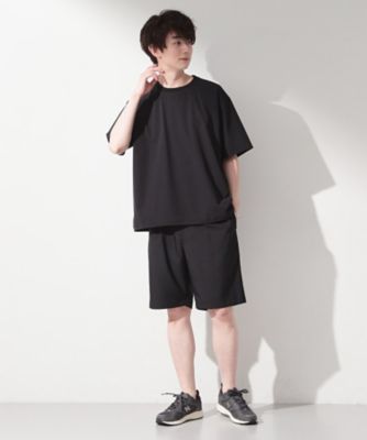 KURO】 ポリバレント ドローコード付き 半袖Tシャツ 接触冷感