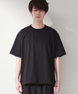 KURO】 ポリバレント ドローコード付き 半袖Tシャツ 接触冷感