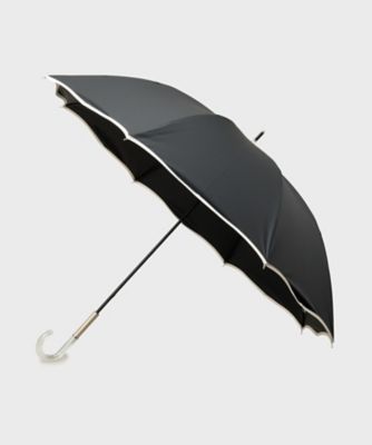 晴雨兼用バイカラーパイピングデザイン長傘（2002603626