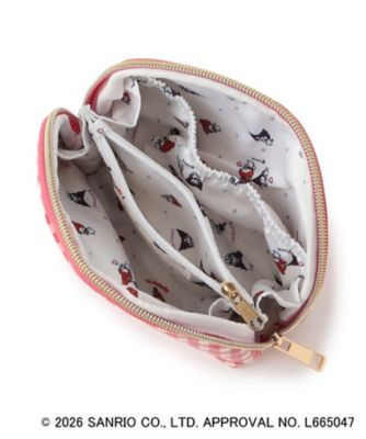 【未使用級】ルシアンペラフィネ　ドクロ　スカル　総柄　ウエストポーチ 超ヘビー級 スカル ウォレットチェーン マットブラック 骸骨 髑髏