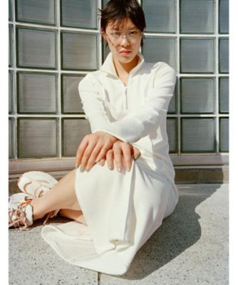 high neck jersey dress（2002603702