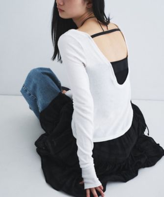 backline elastic pullover