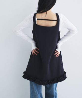 frill mini dress（2002603718） | CODE A