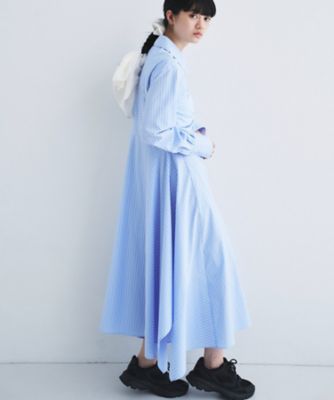 stripe shirt dress（2002603723） | CODE