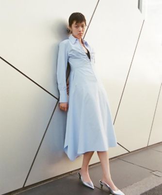 ＜CODE A (Women)＞ｓｔｒｉｐｅ　ｓｈｉｒｔ　ｄｒｅｓｓ（２００２６０３７２３）