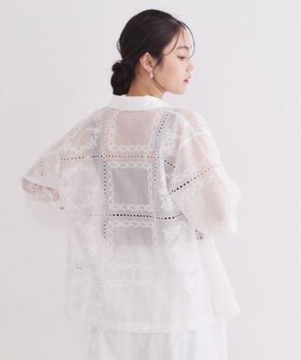 刺繍ハーフスリーブシャツ／セットアップ対応可【洗濯機OK