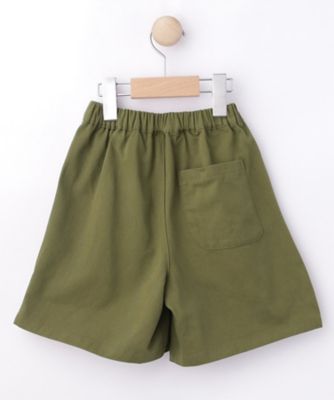 100－150cm】チェーンステッチハーフパンツ