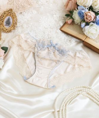 HC-7 Heartfelt Sweet Magnolia セット　未使用 french blue】Magnolia Tulle Lace Bra Set