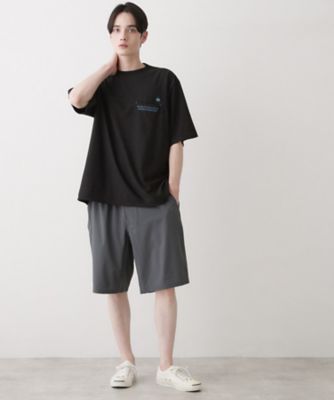 エアリークファブリック 高通気性 ショートパンツ