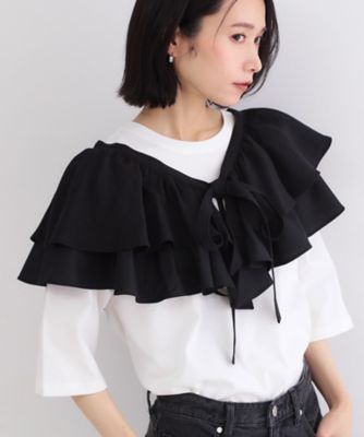 ラッフルフリルケープ【洗濯機OK】（2002603986