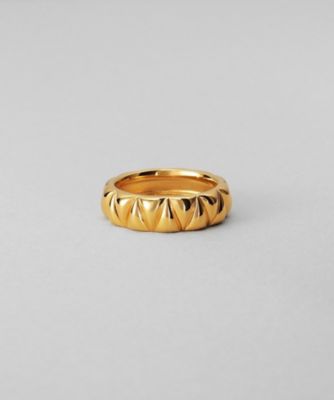 ＜COCOHNIK ONKITSCH (Women)＞シルバー　キルトリングＳ　ＧＰ（２００２６０４０７４）