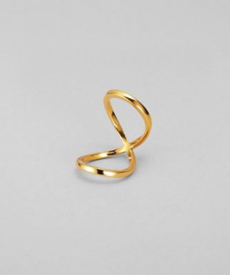 ＜COCOHNIK ONKITSCH (Women)＞シルバー　デュアルファランジリング　ＧＰ（２００２６０４０７８）