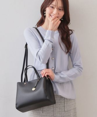 2WAYカシメデザインミドルトート（2002604140） | index