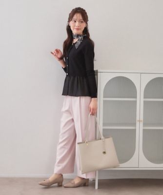 通勤対応／A4対応》カシメデザインスクエアトート