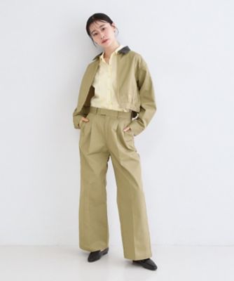 Dickies（R）×OPAQUE．CLIP】ステンカラーブルゾン