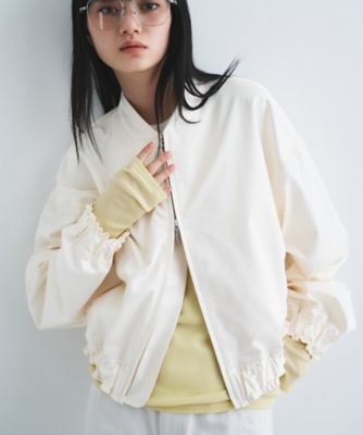 ＜CODE A (Women)＞ｓａｔｉｎ　ｂｏｍｂｅｒ　ｊａｃｋｅｔ（２００２６０４３４２）